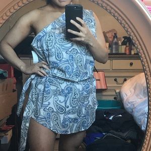 One shoulder dress/ top